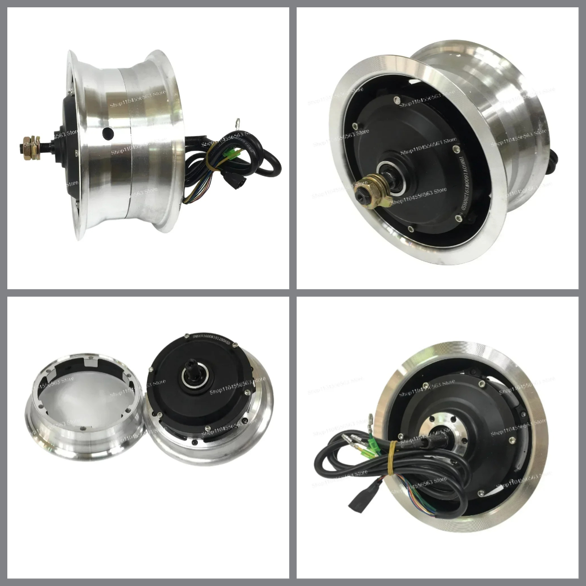 11 Inch 72V 3500W Motor Wheel - 60V/72V elektrische scooter wielnaafmotor 1600W-3500W 11