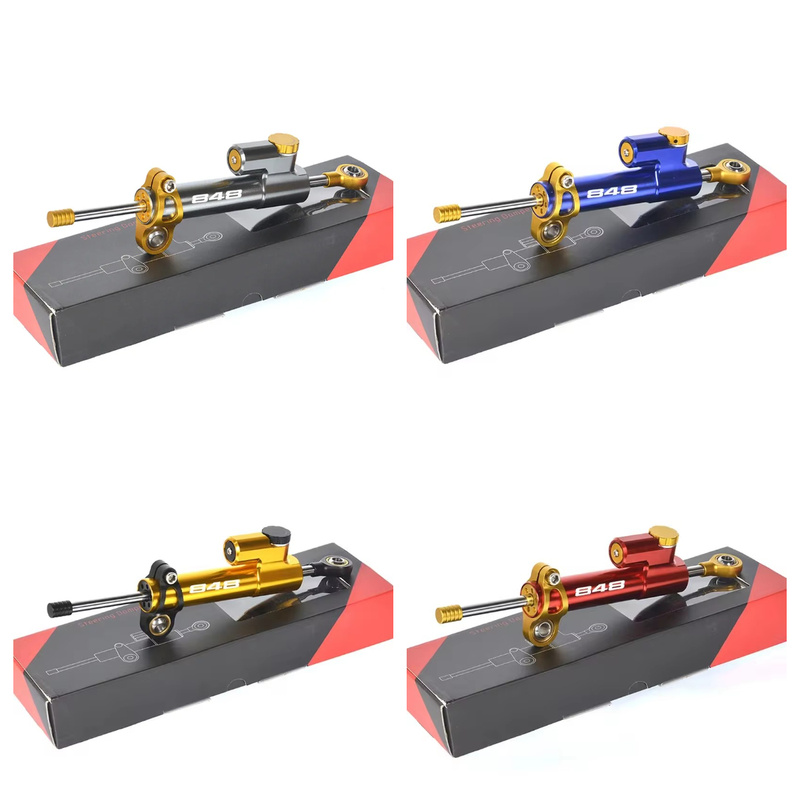 Steering Damper Stabilizer Kit Cnc - VOOR DUCATI 848 2007-2013 2008 2009