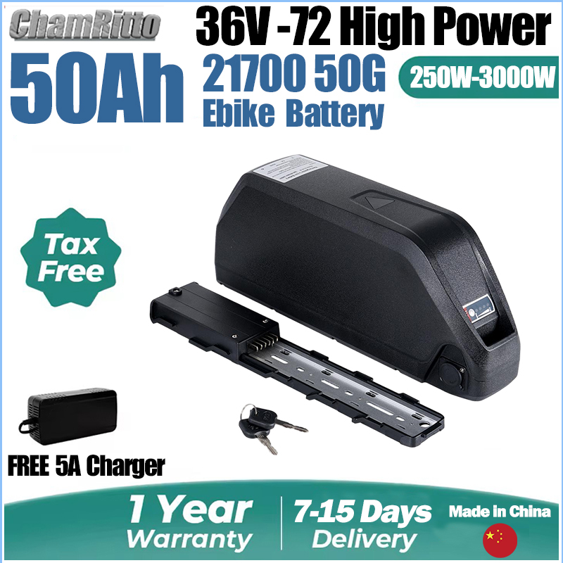 60V 30Ah 21700 Battery Pack - 48V 30AH Elektrische Fiets Batterij 21700