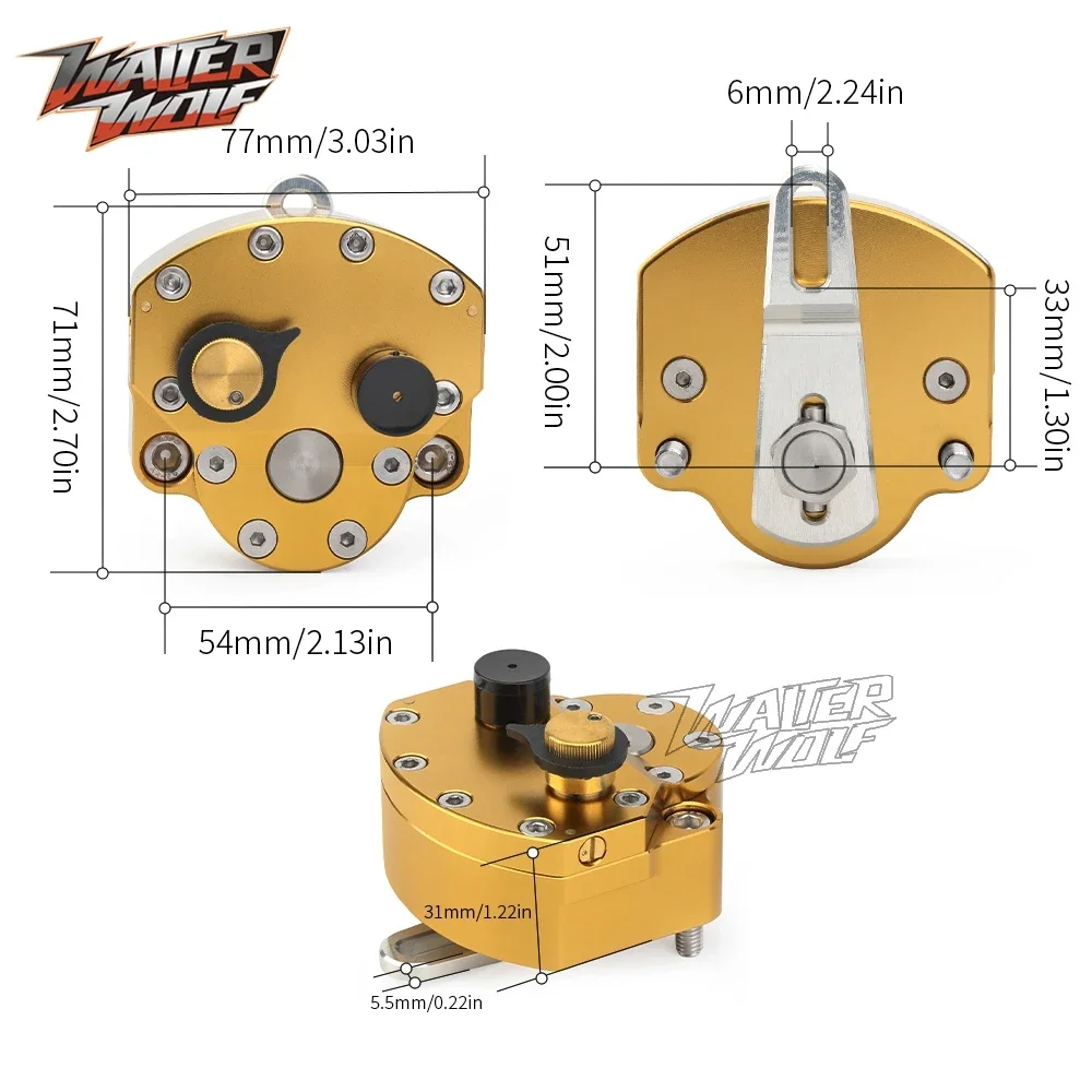 Motorfiets Stuurdemper Stabili - Steering Damper Stabilizer Kit Cnc recensie en prijs