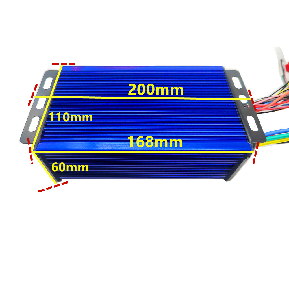 36V 48V 60V 72V 2000W Borstell - 72V 45A Dual Controller recensie en prijs