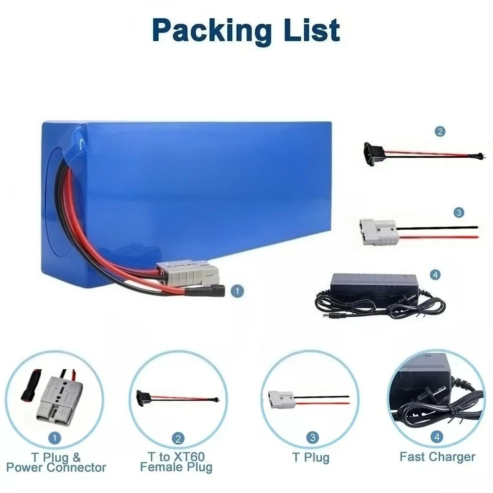 16S6P Aleaivy 60V 20Ah lithium - 60V 30Ah 21700 Battery Pack recensie en prijs