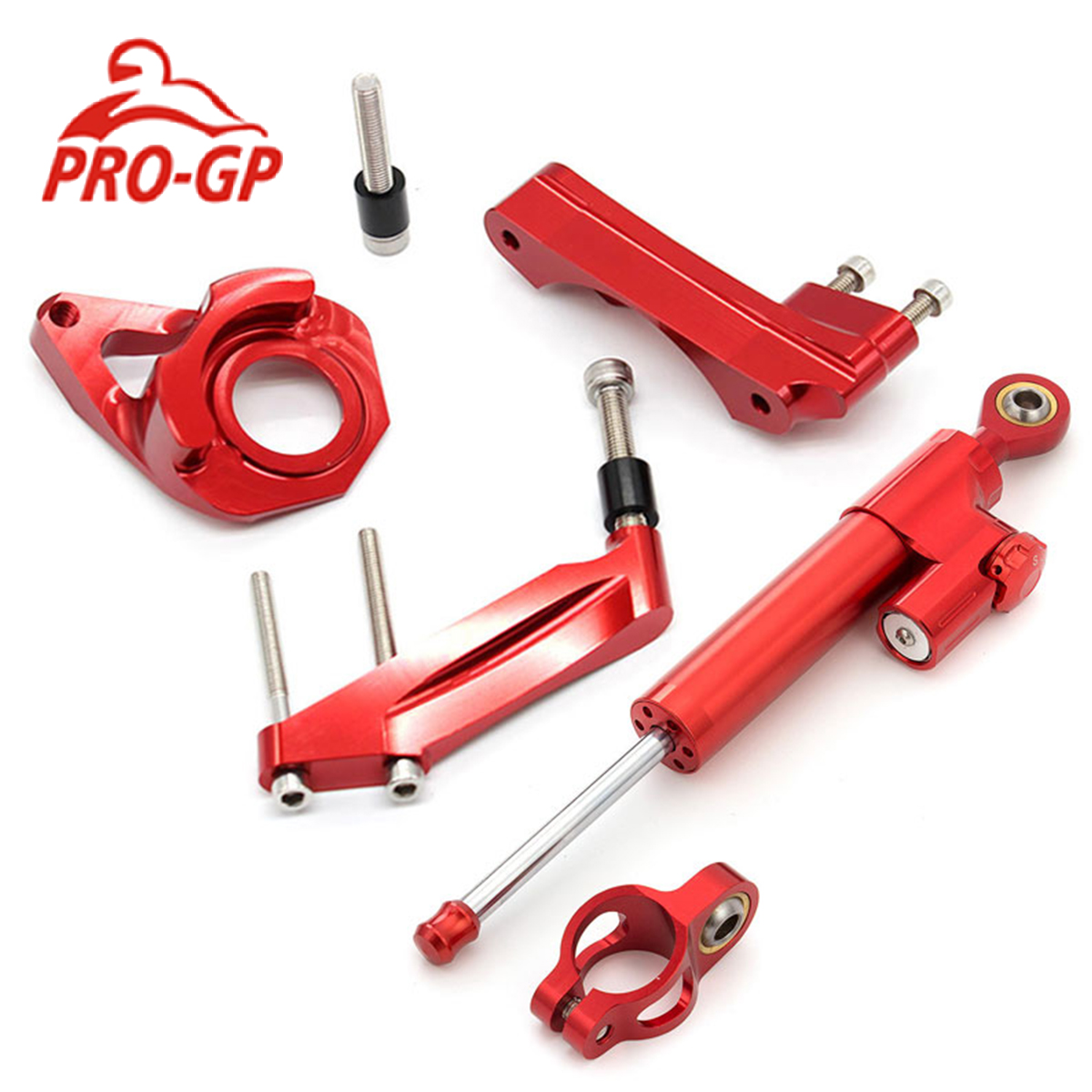CNC Aluminium Motorfiets Stuur - Steering Damper Stabilizer Kit Cnc recensie en prijs