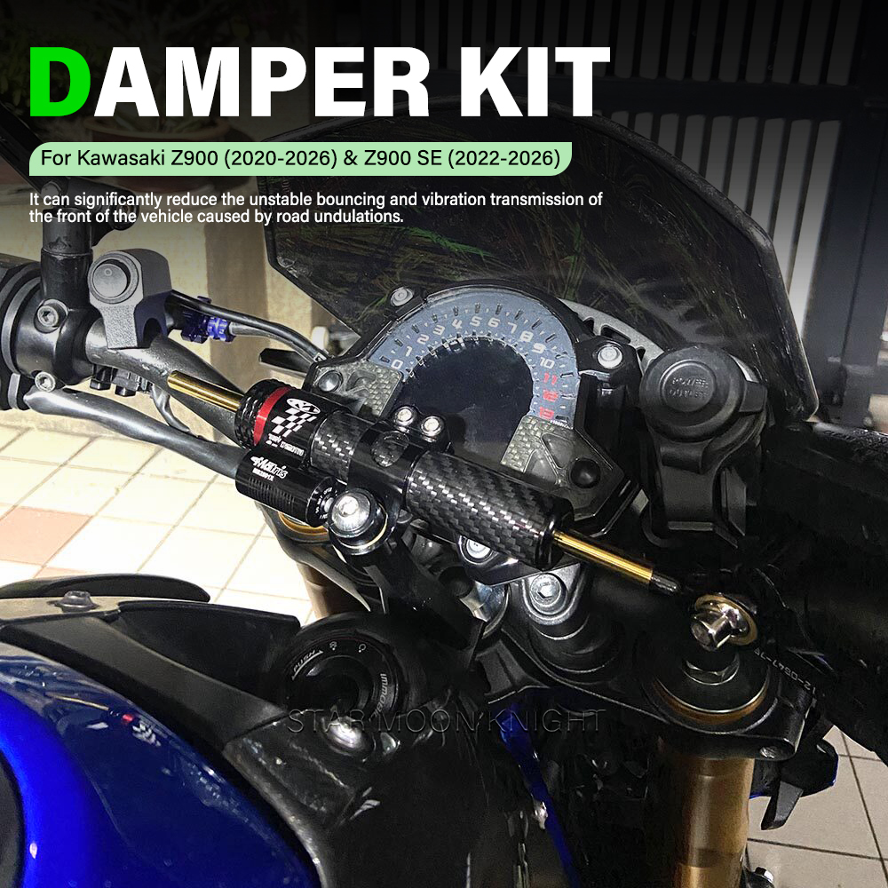 Nieuwe Motorcycle CNC Stuurdem - Steering Damper Stabilizer Kit Cnc recensie en prijs