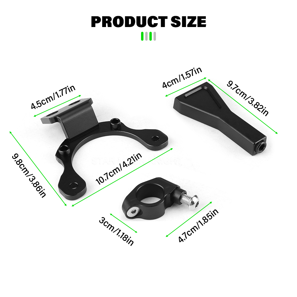 Nieuwe Motorcycle CNC Stuurdem - Steering Damper Stabilizer Kit Cnc recensie en prijs