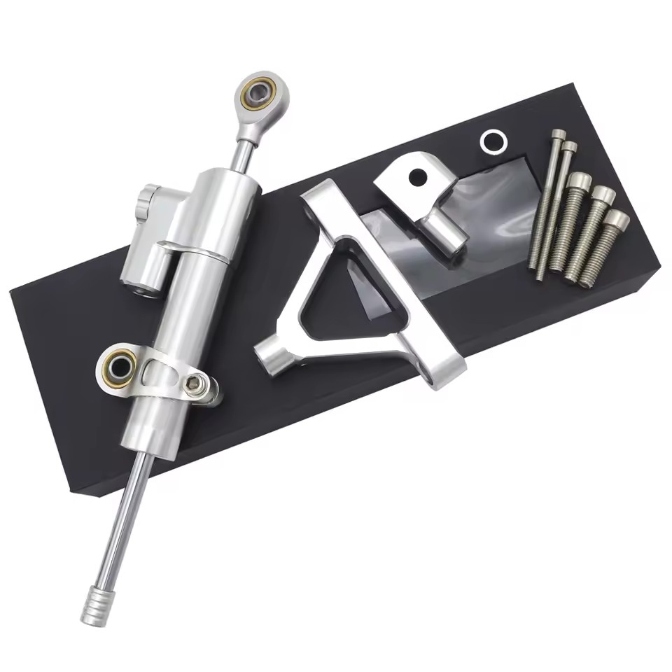 Voor Kawasaki ZX10R 04-05 Raci - Steering Damper Stabilizer Kit Cnc recensie en prijs