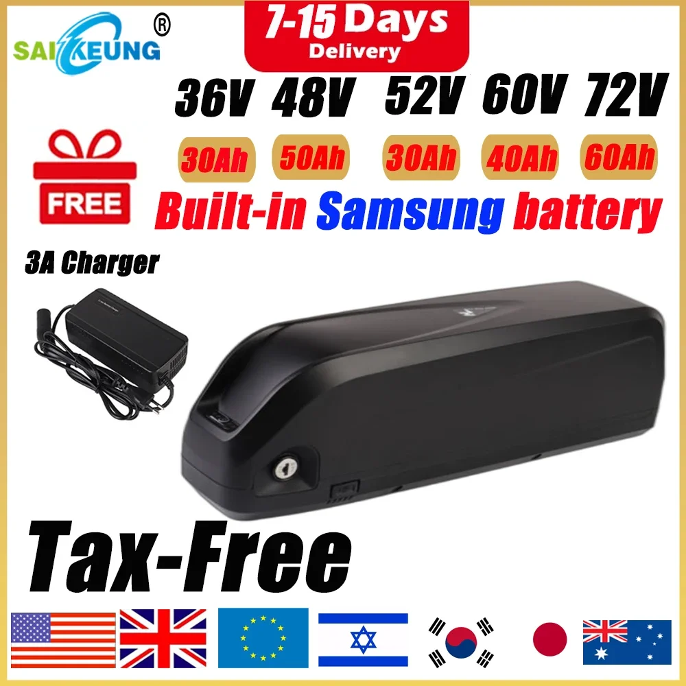 Hailong Polly 48V 52V 60V 36V  - 60V 30Ah 21700 Battery Pack recensie en prijs